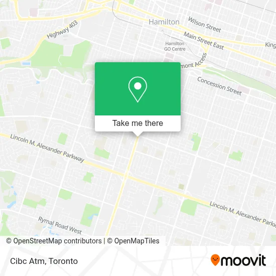 Cibc Atm map