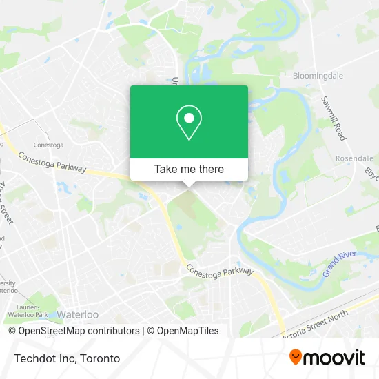 Techdot Inc map