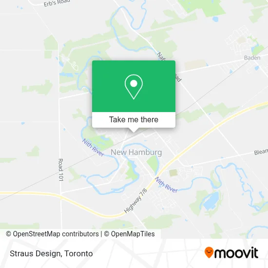 Straus Design map