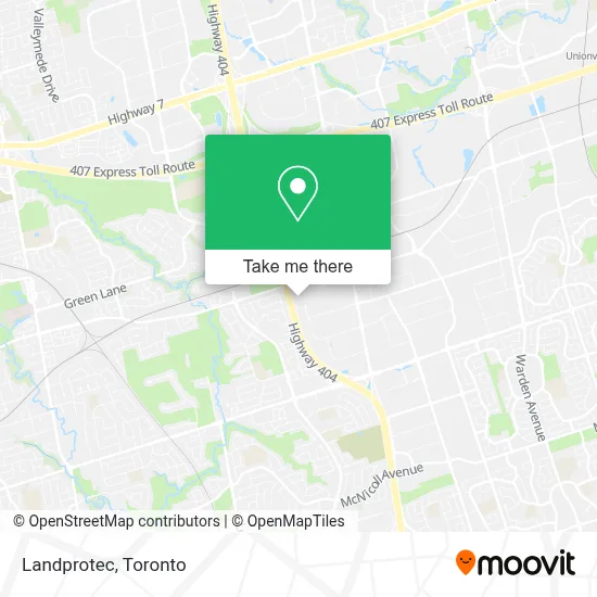Landprotec map