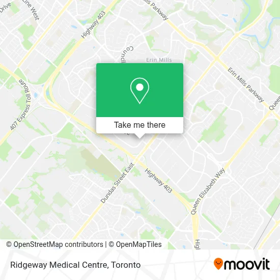 Ridgeway Medical Centre plan