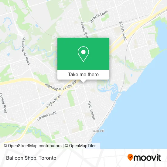 Balloon Shop map