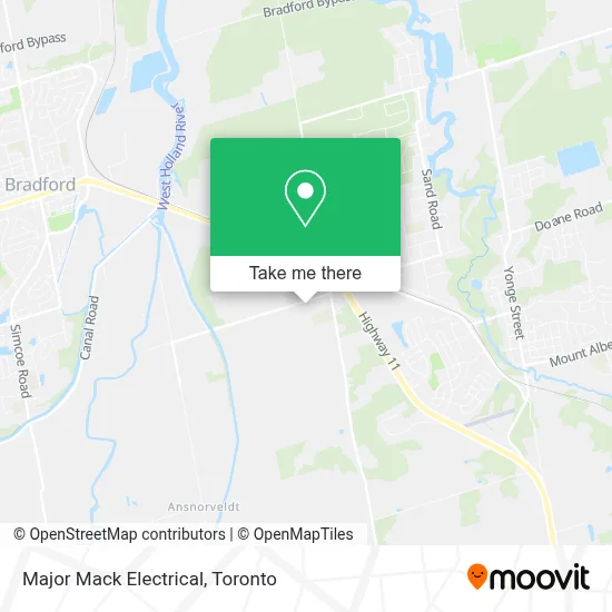 Major Mack Electrical map