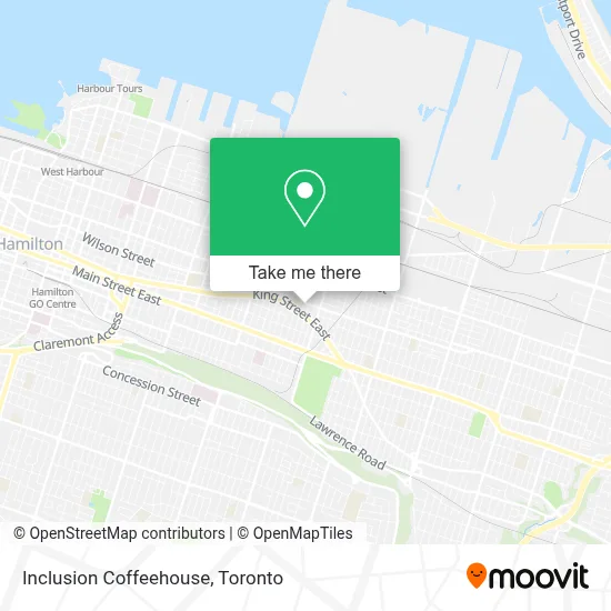 Inclusion Coffeehouse map