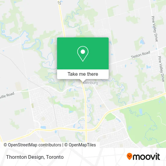 Thornton Design map