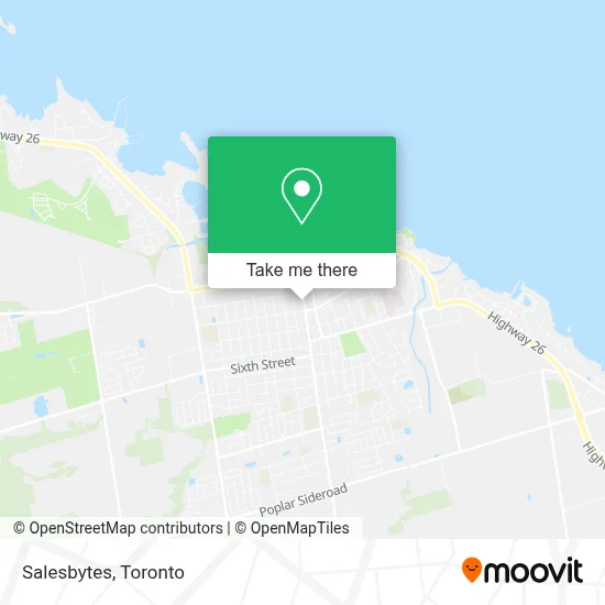 Salesbytes map