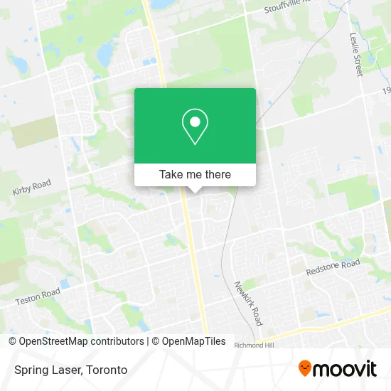 Spring Laser map