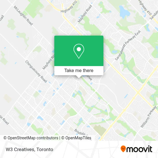 W3 Creatives map