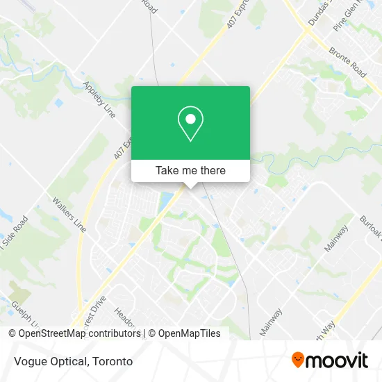 Vogue Optical map