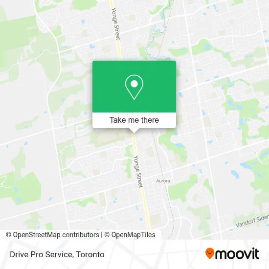 Drive Pro Service map