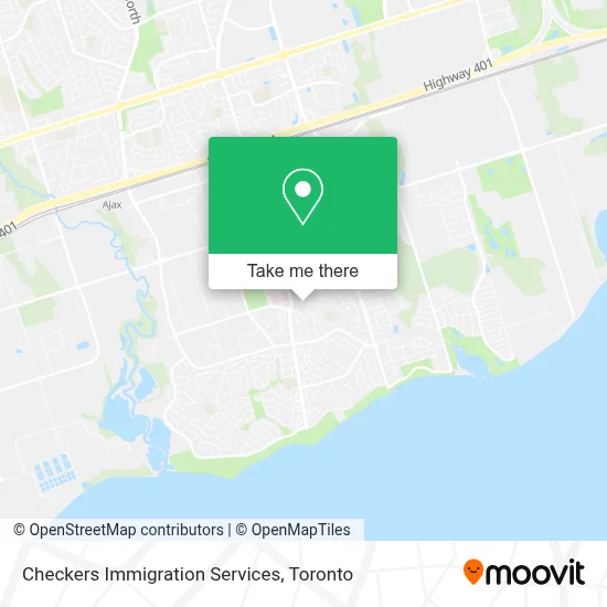 Checkers Immigration Services map