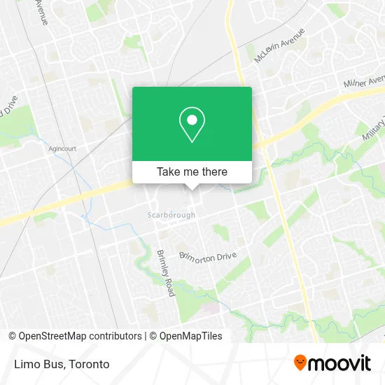 Limo Bus map