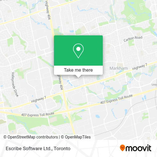 Escribe Software Ltd. map
