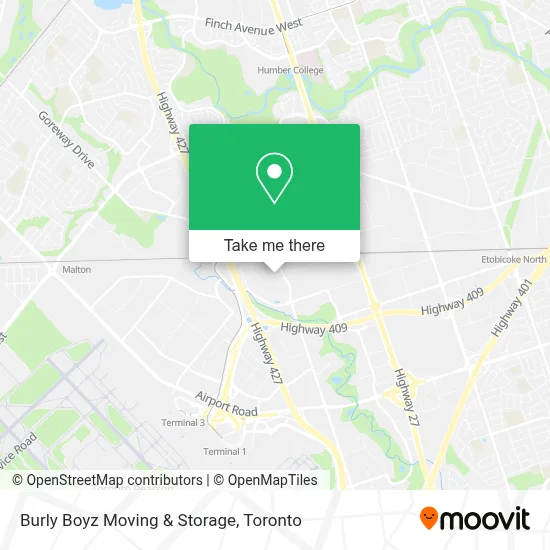 Burly Boyz Moving & Storage map