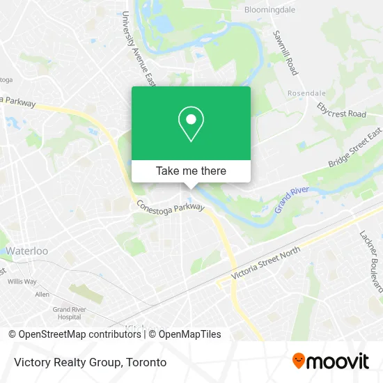 Victory Realty Group map