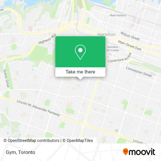 Gym map