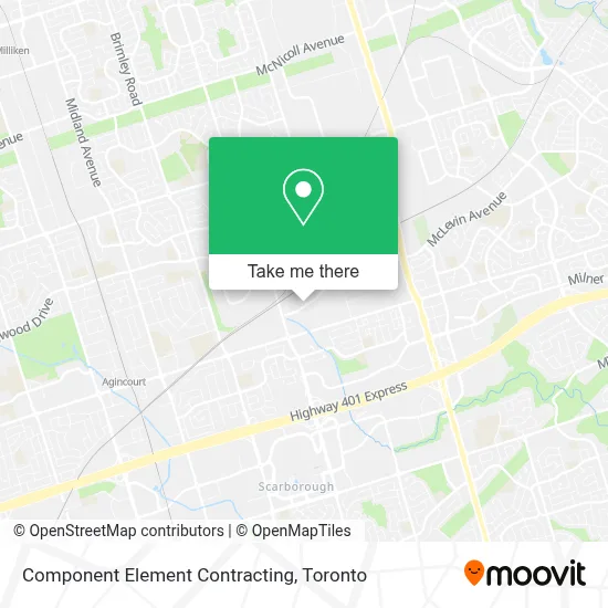 Component Element Contracting map