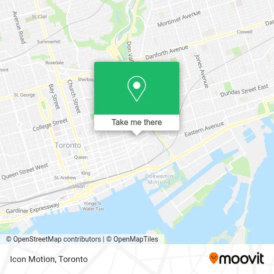 Icon Motion map