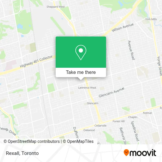 Rexall map