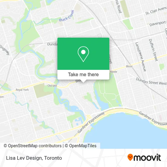 Lisa Lev Design map