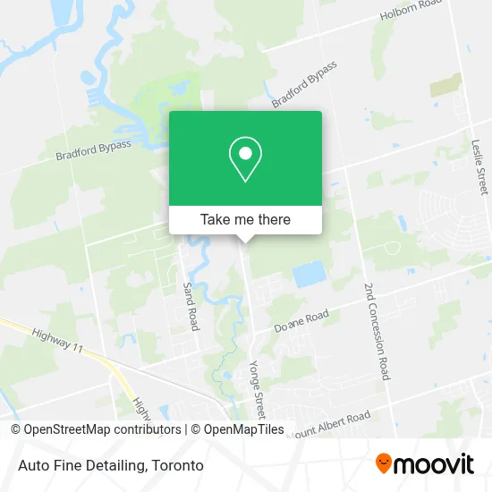 Auto Fine Detailing map