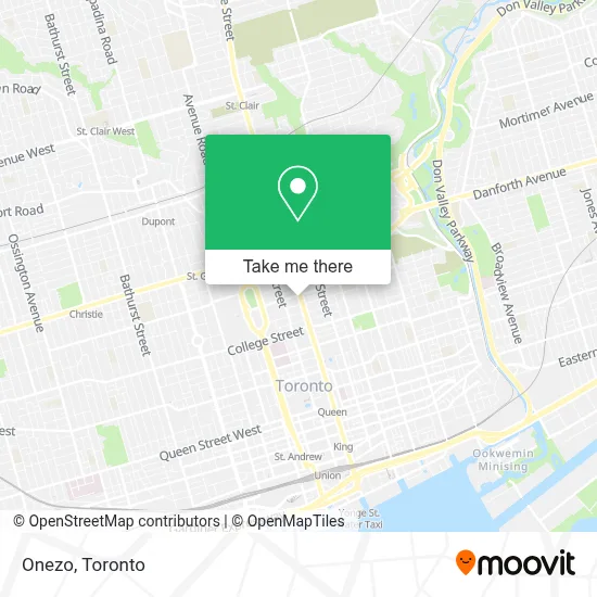 Onezo map