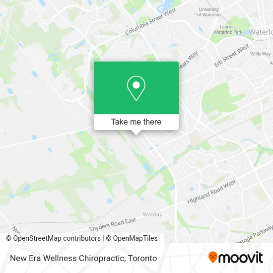 New Era Wellness Chiropractic map