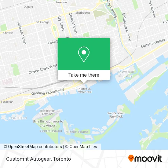Customfit Autogear map