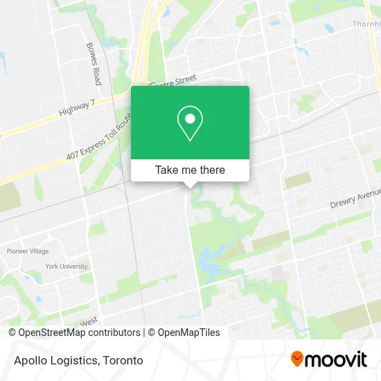Apollo Logistics map