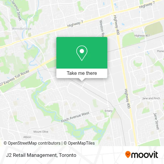 J2 Retail Management map