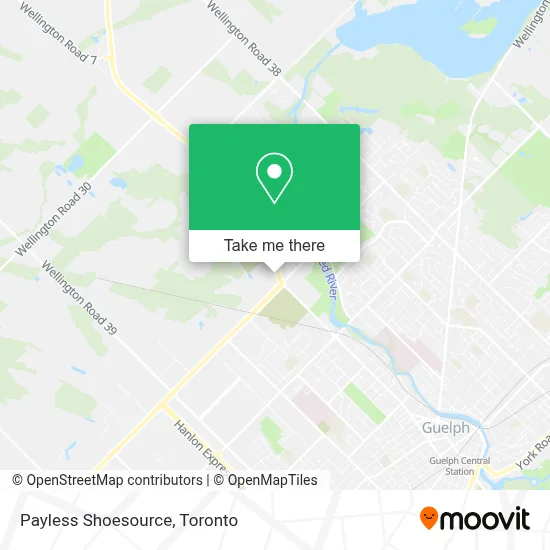Payless Shoesource map