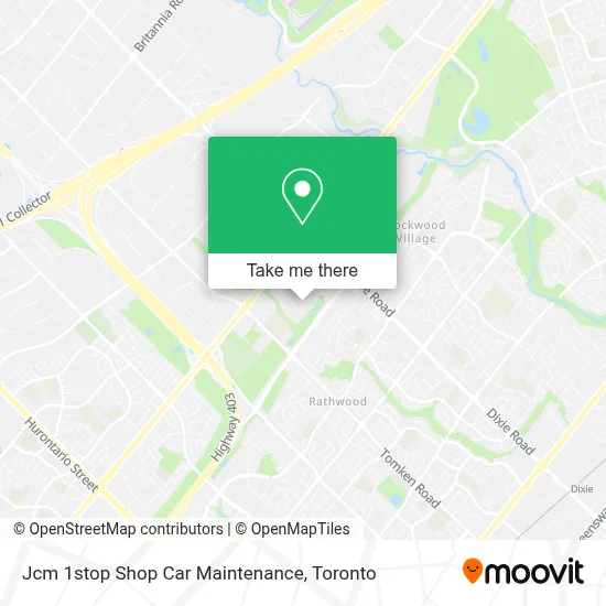 Jcm 1stop Shop Car Maintenance map