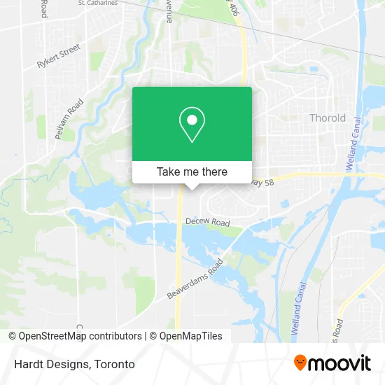 Hardt Designs map
