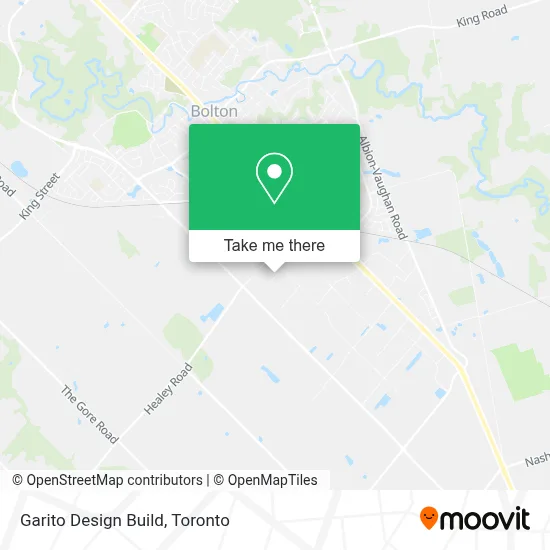 Garito Design Build map