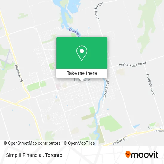 Simplii Financial map