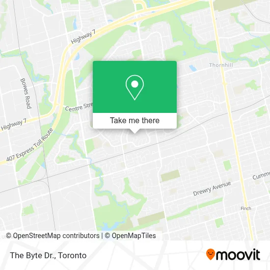 The Byte Dr. map