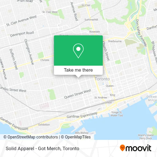 Solid Apparel - Got Merch map
