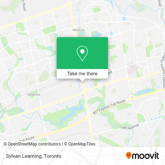 Sylvan Learning map