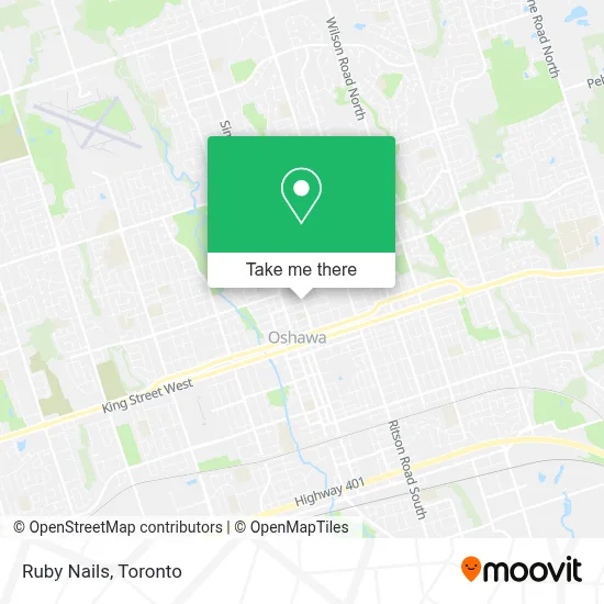 Ruby Nails map