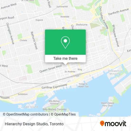 Hierarchy Design Studio map