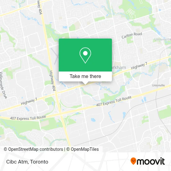 Cibc Atm map