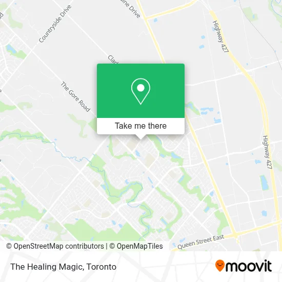 The Healing Magic map