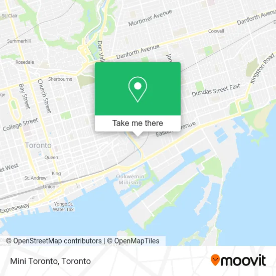 Mini Toronto map