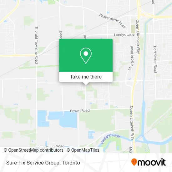 Sure-Fix Service Group map