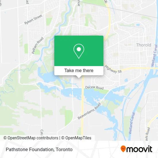 Pathstone Foundation map