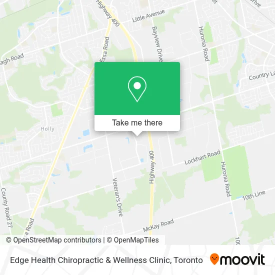 Edge Health Chiropractic & Wellness Clinic map
