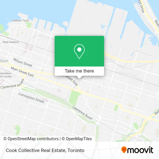 Cook Collective Real Estate map