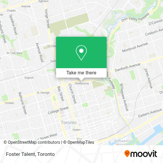 Foster Talent map