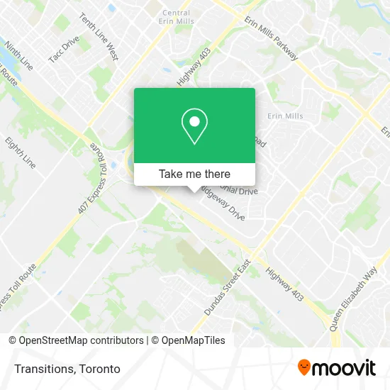 Transitions map