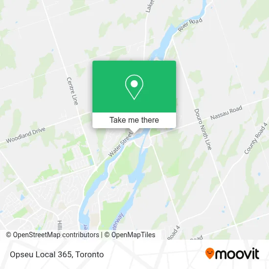Opseu Local 365 map